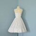 RESERVED FOR CYNTHIA Vintage 1960s Wedding Dress...Beautiful Short White Chiffon Wedding Dress Small