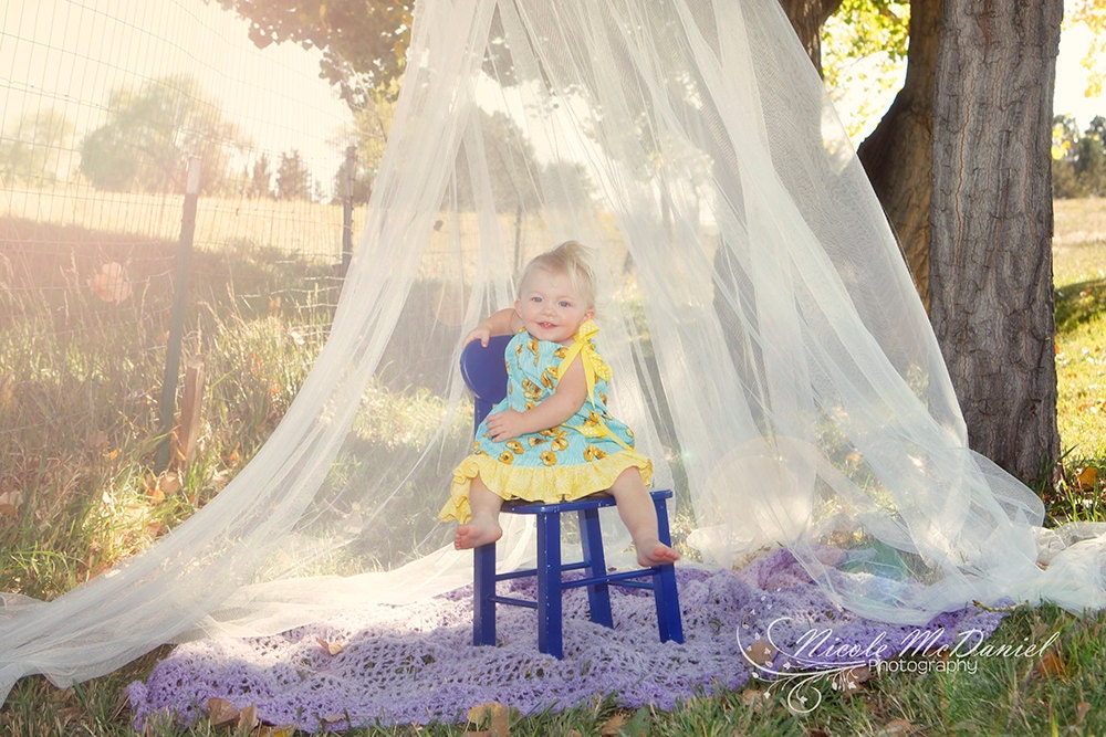 Girls Poppy Print Pillowcase Dress With Ruffle Baby Toddler Newborn 3m 6m 12m 18m 24m 2T 3T 4T 5 6 7 8 9