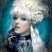 long white victorian rococo marie antoinette wig