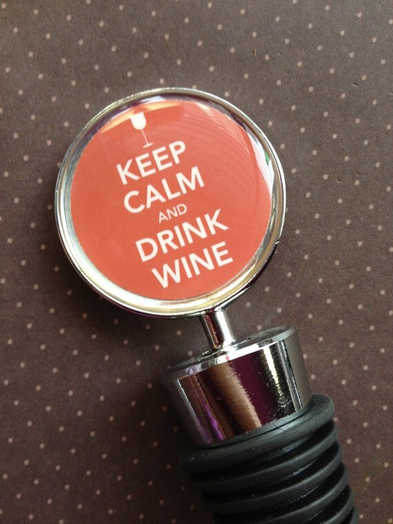 Wine Bottle Topper Personalized Gift by jYOUlry on Etsy