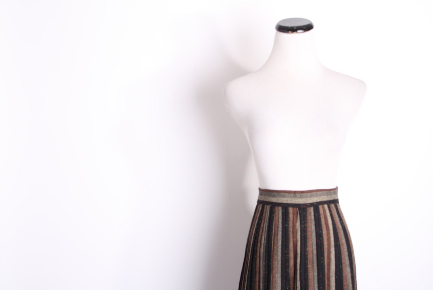 Winter Wool Kilt / Vintage Skirt / Skirt / Skirts / Brown Kilt / Winter Fashion / Winter Skirt / 1448