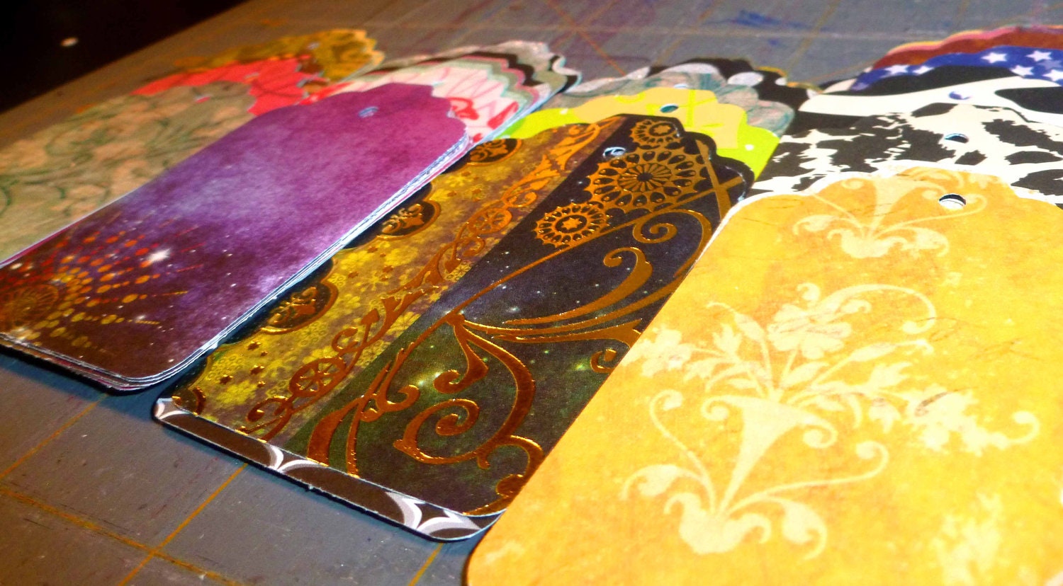 25 Custom Hang Tags or merchandising or price tags - Free Shipping