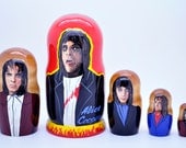 Alice Couper Nesting Dolls 5pc matryoshka doll nesting  free shipping