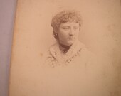 Cabinet Card Photo Julius Ludovici Photographer Antique Newport RI New York City