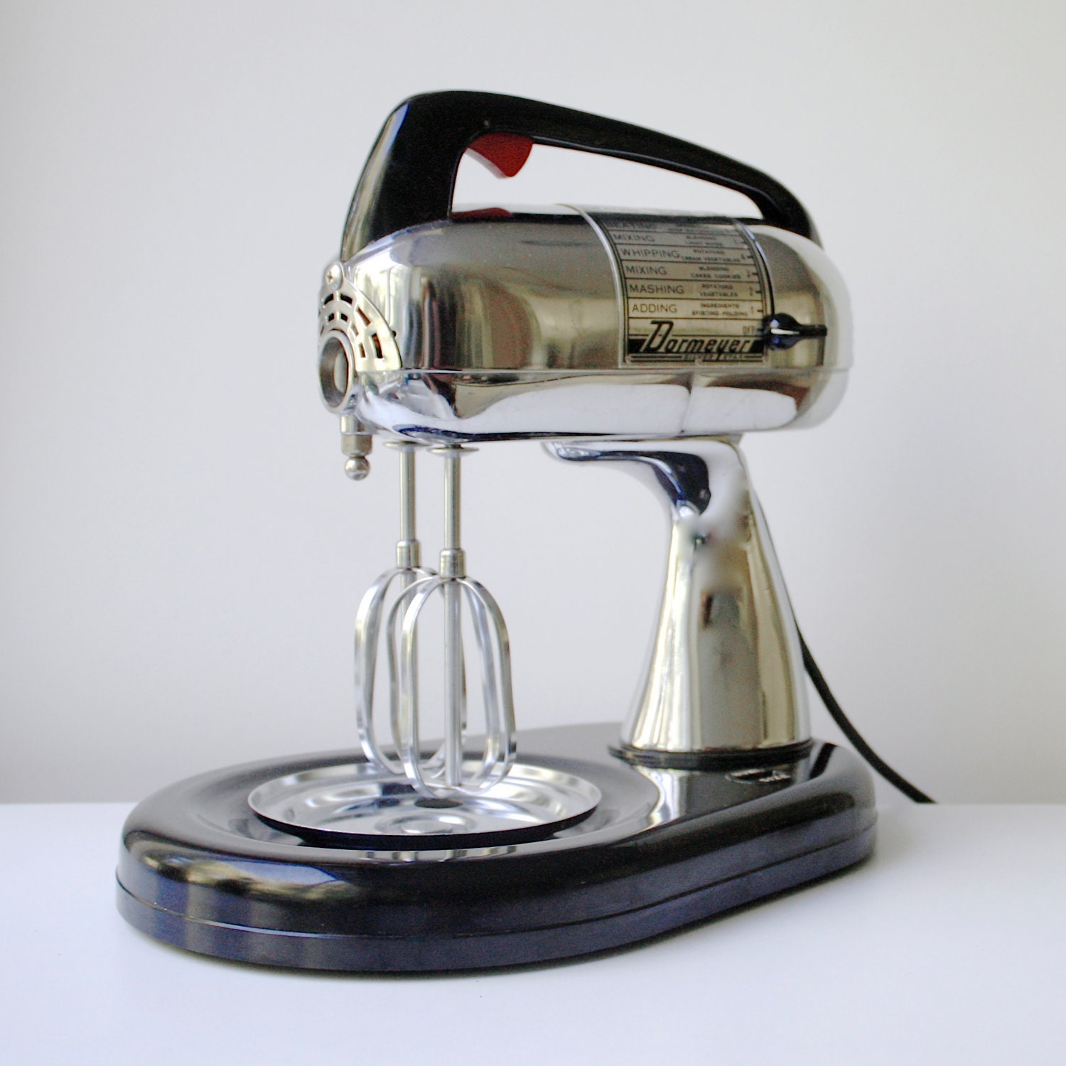 Vintage Chrome Kitchen Mixer Dormeyer by KitchenTableVintage