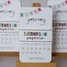 Calendar 2013 Mini Doodle Desk Calendar With Wooden Easel