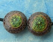 Sun Blossom Mirage Color Change Mood Beads