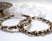 STEFANA Wedding Crowns - Orthodox Stefana - Bridal Crowns RISPIE WHITE