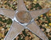 Rennaisance Blush- 9 inch lacquered and stained glass star