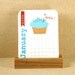 2013 Desk Calendar - Cupcakes