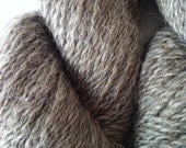 Natural Gray Two Ply Knitting Worsted Maine Romney Wool Yarn