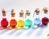 Video Game Inspired Potions- Earring Set- All Six Colors of the Rainbow