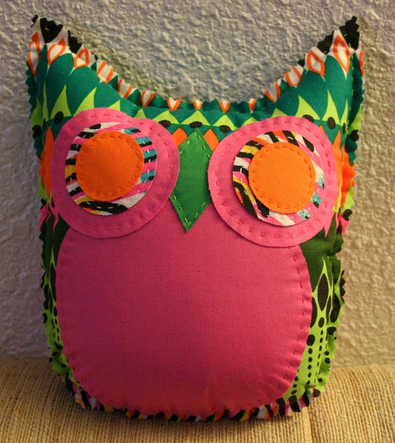 Matchstick Twin Owl Friend - Pink