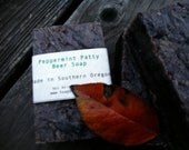 Peppermint Patty Beer Soap - Vegan - Handmade Soap