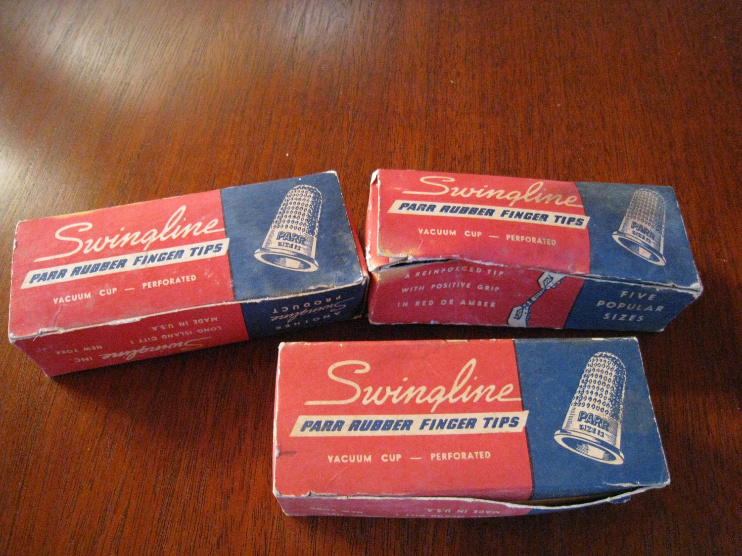 Swingline Parr Rubber Finger Tips Vintage