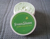 EUCALYPTUS GreenShave All Natural Shaving Cream with Shea Butter, Aloe Vera & Green Tea