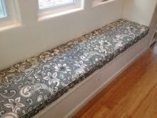 Custom Bench Cushions and Covers with Piping