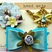 Felt Flower Hair Clip - Jasmine Inspired, Disney Princess