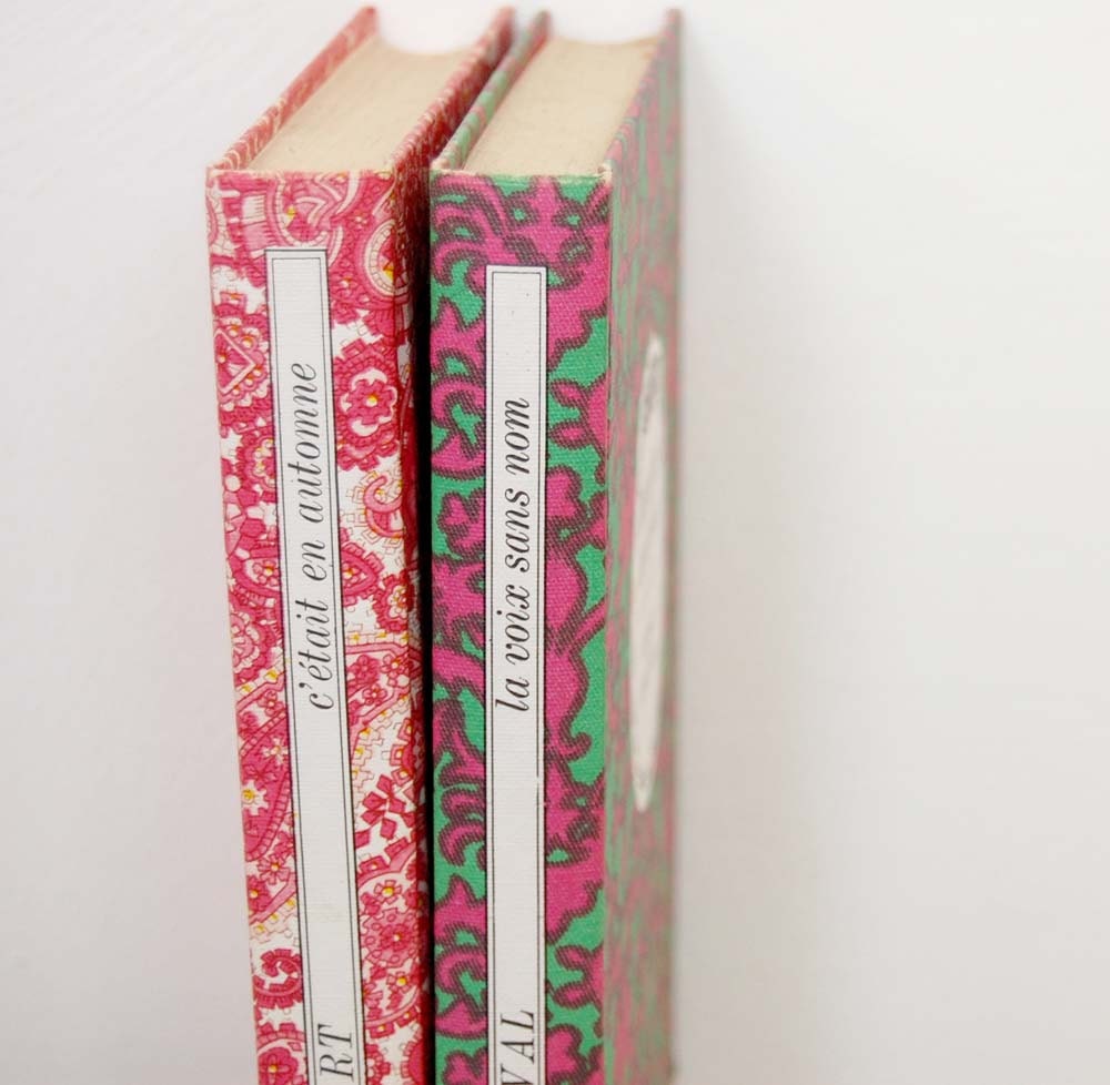 Set of Two Vintage French Books 1970's