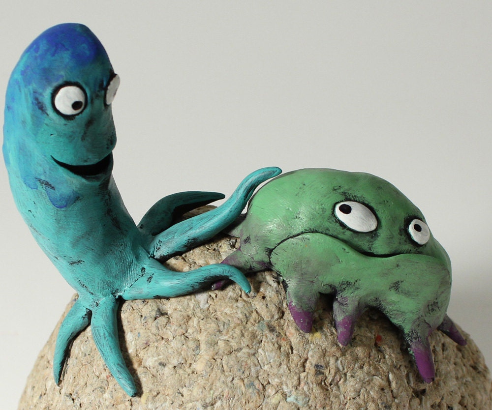 funny sculpture, squid art: TRY It, YOU'LL Like It