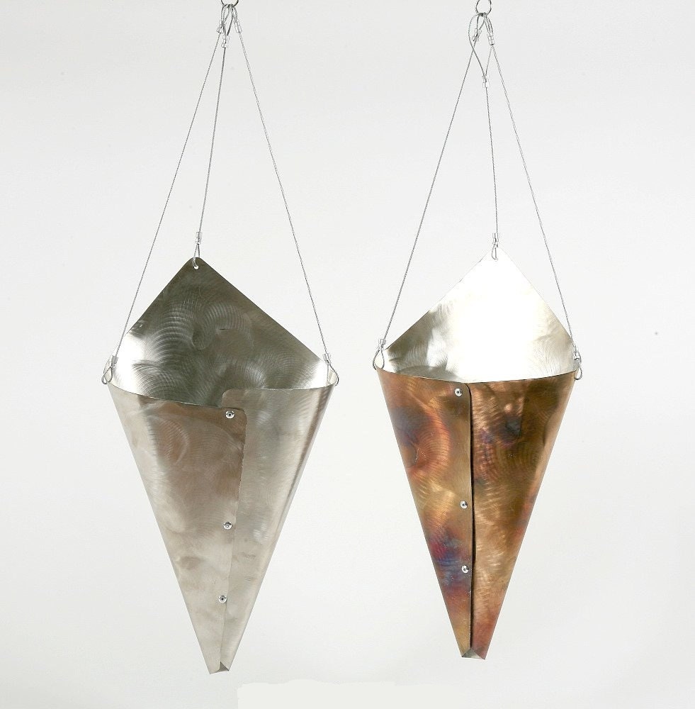 Stainless Steel Small Wrap Vase -Eco friendly decorations for your home or garden.