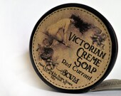 Victorian Creme Soap in Red Currant, Body Wash, Shower Gel Cream