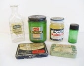 Vintage Medicine Bottles & Tins - Medicine Cabinet Collection