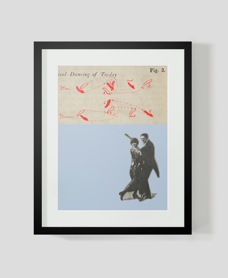 Social Dancing Number 1 (11" x 14" print)