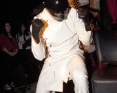 Mens Heavy Latex Lab Coat