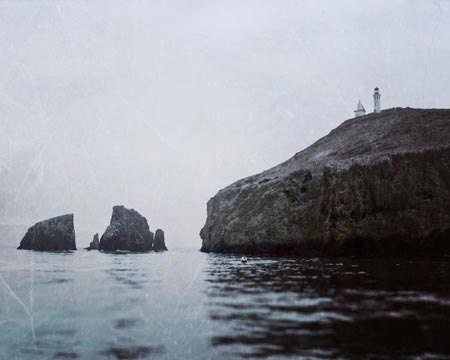 Nautical Wall Art, Nautical Decor, Nautical Photograph, Anacapa Island, Lighthouse, Ocean Photography, Nautical Art, Sea, 8x10 Photograph