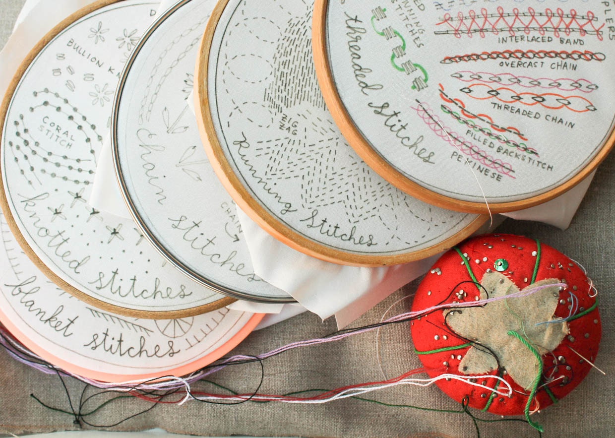 12 Month Stitch Sampler Subscription