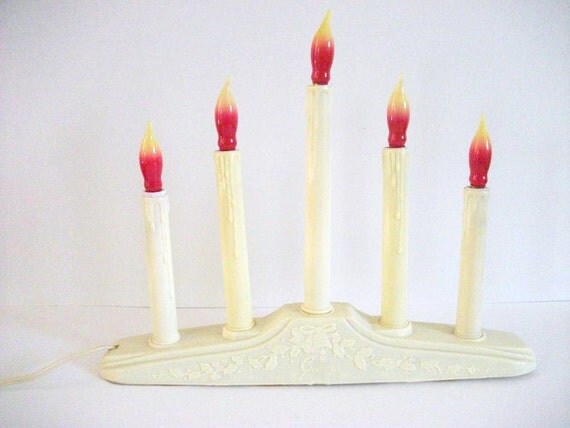 Vintage Electric Christmas Candles by RicsRelics on Etsy