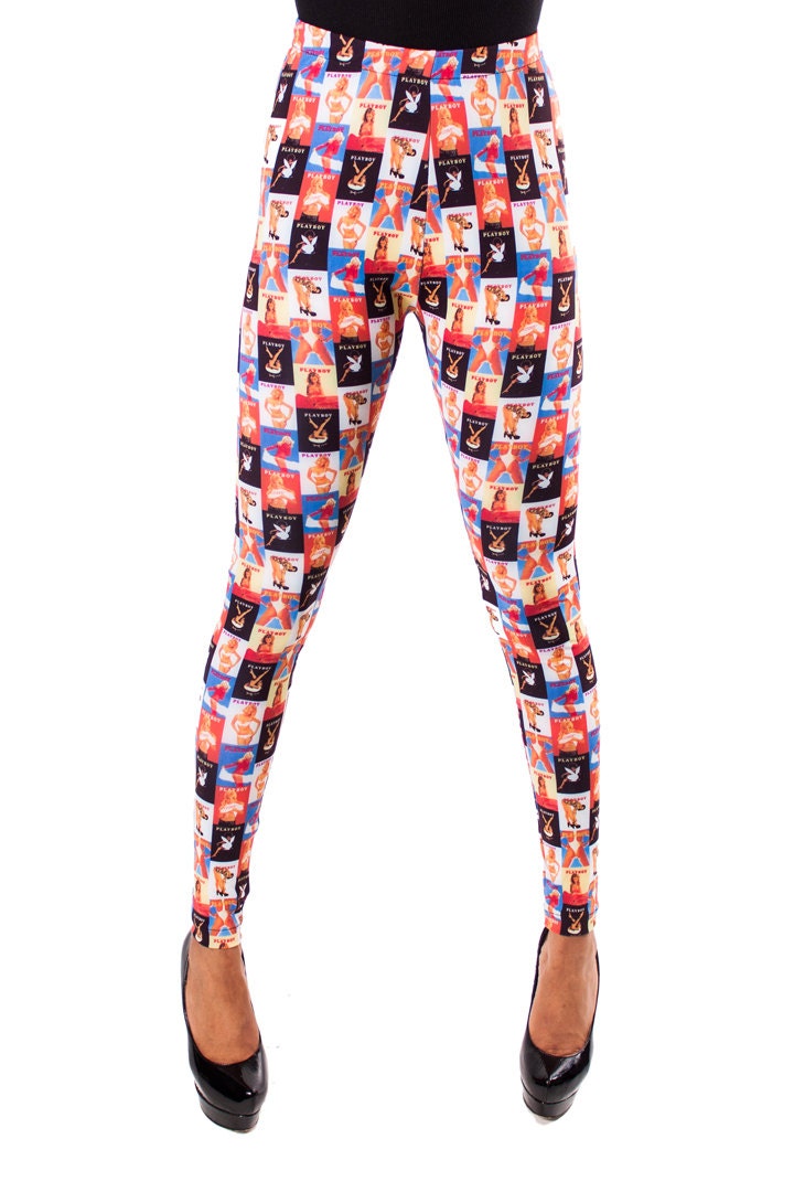Vintage Playboy Printed Leggings (((Limited Edition)))