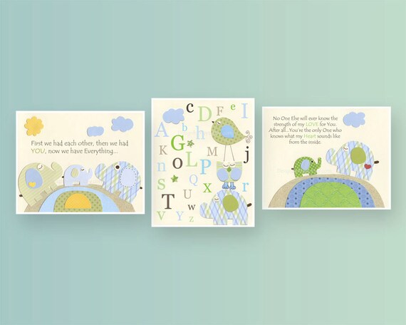 Boy Nursery Decor Baby Boy Room Decor Nursery by DesignByMaya