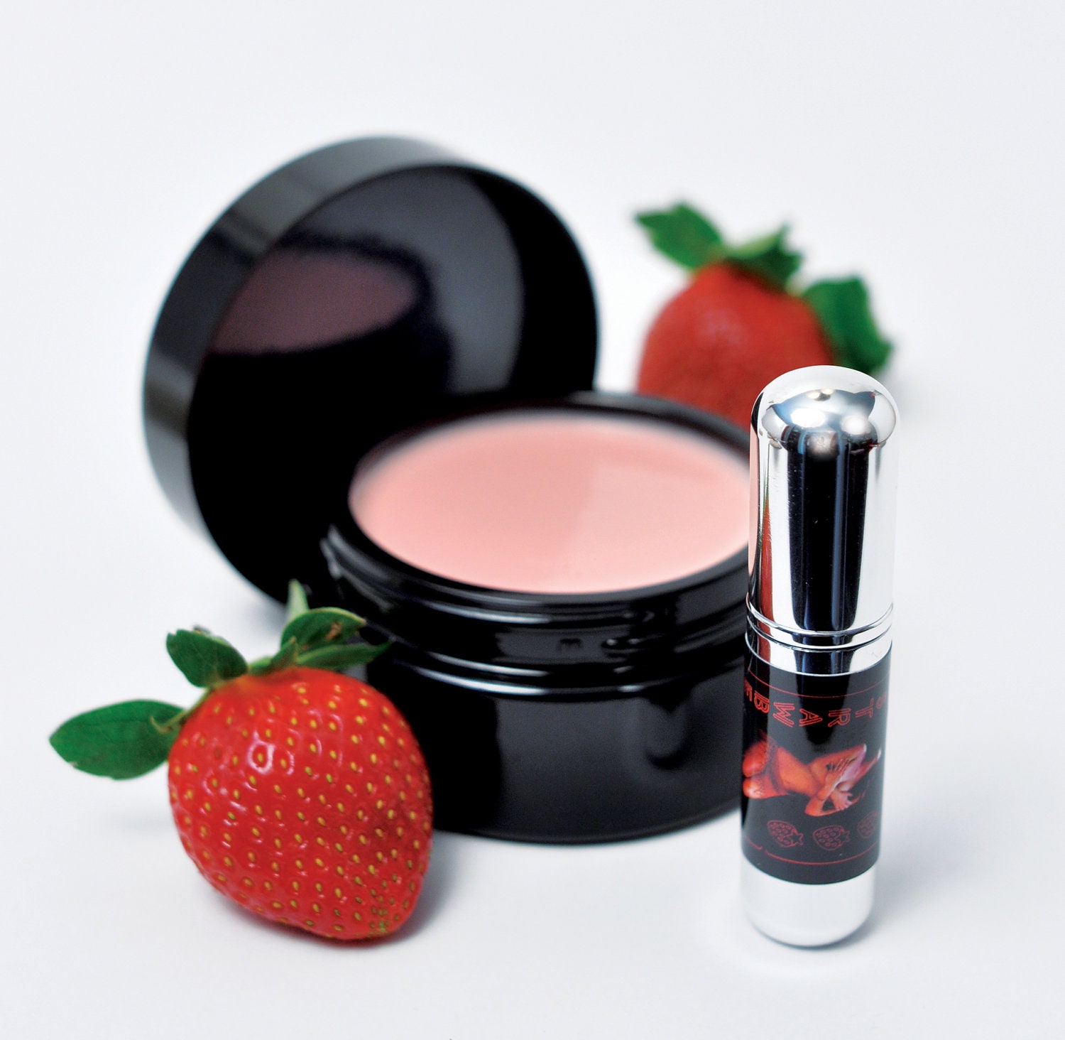 Perfumed  Body Butter 4oz - in Mirron Violet Glass, made by Monica Miller Perfume Pharmer with Strawberry Passion Perfume