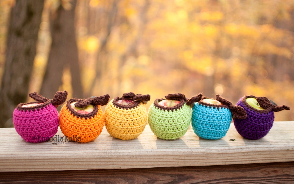 Apple Cozy, Apple Jacket, Stocking Stuffer, Teacher Gift, Gift Wrap, Gifts under Ten Dollars