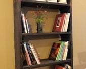36" bookshelf / rustic bookcase