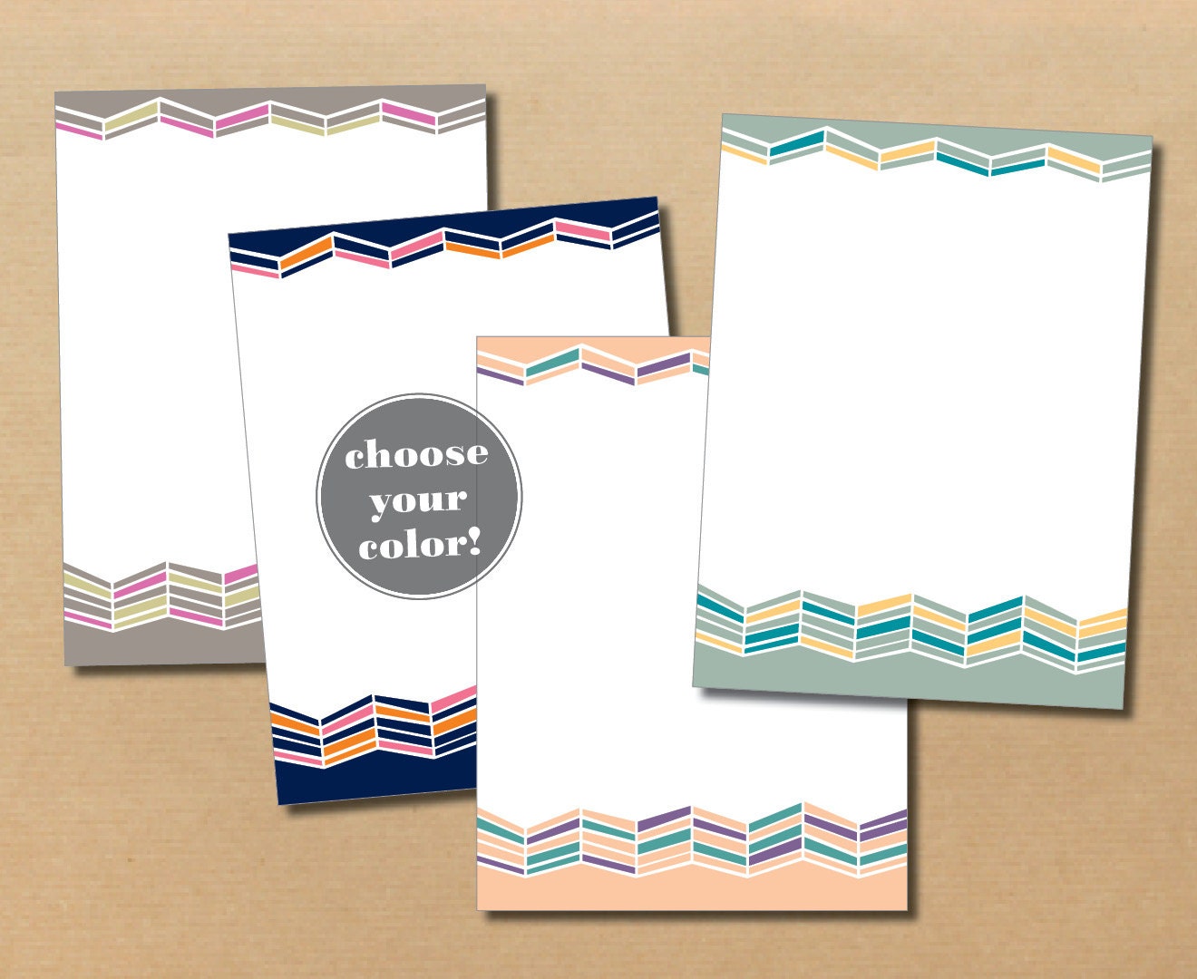 herringbone // notecards