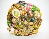 Deposit on a Custom Bridal Vintage Brooch Bouquet