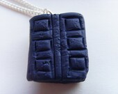 River Song's Diary Locket Necklace - Sweetie - Doctor Who - Silver Chain