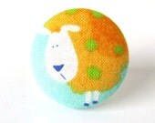 Ring big large sheep orange blue green funky funny crazy unique cute