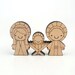 Wooden Christmas Nativity: Kids Wood Nativity Block