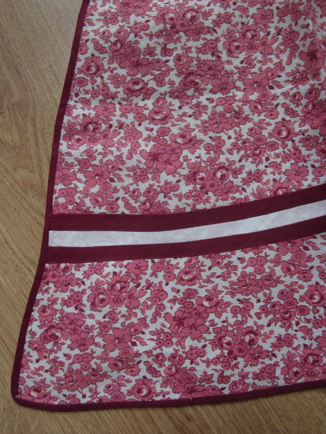 2 Vintage Farmer's Wife FeedSack Aprons Floral Prints
