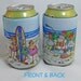 Beach Koozie Summer Beer Soda Drink Cozy Sleeve Personalize BBQ Surfs Up Koozie