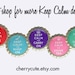 Pink Keep Calm and Love On Bottle Cap Magnet - pink wedding favors, bridesmaid gift, for bridesmaid, keep calm carry on, wedding love magnet