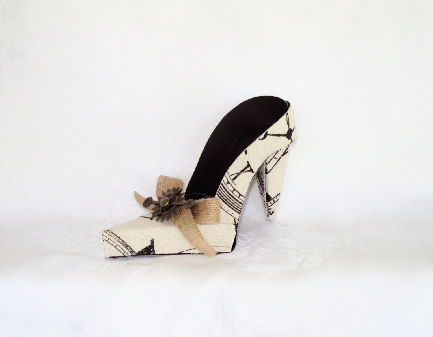 Couture Alice in Wonderland Extreme High Heel Paper Shoe Art Original Design