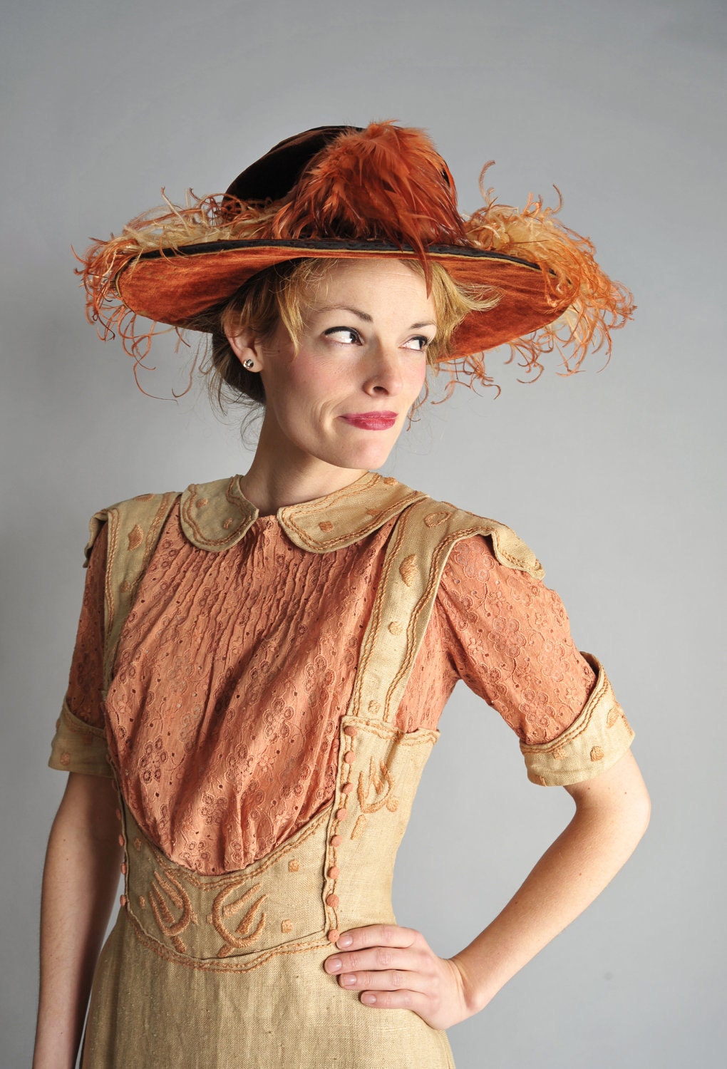 vintage 1910s edwardian dress / The Romantic