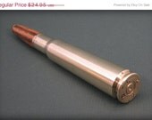 handmade, handcrafted 50cal machine gun bullet ballpoint pen. Real shell and Bokote wood. Great gift idea.
