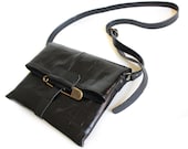 Pony with Strap - Black Leather