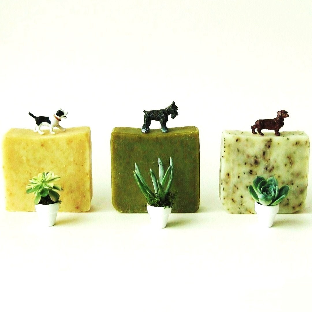 Handmade Soap - Choose Any Three Bars of Vegan Organic Cold Process Soap